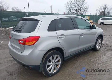 2014 Mitsubishi Outlander Sport Se from USA, damaged, VIN 4A4AP4AUXEE028285